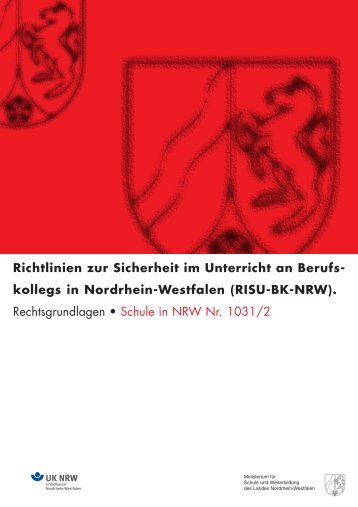 (RISU-BK-NRW). - Sichere Schule