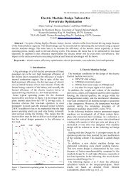 Electric Machine Design Tailored for Powertrain Optimization