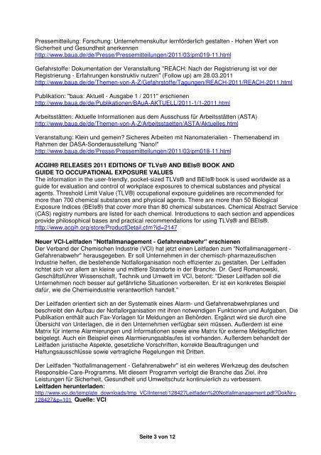DGAH â€“ Brief Nr. 88 April 2011 - Verband Deutscher Betriebs- und ...