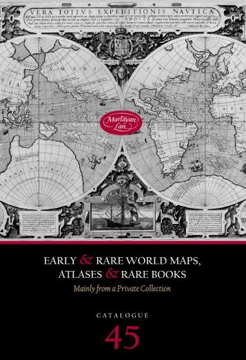 EARLY & RARE WORLD MAPS, ATLASES & RARE ... - Martayan Lan