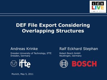 DEF File Export Considering Overlapping Structures