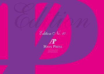 Juwelier Hans Press Edition No. 10
