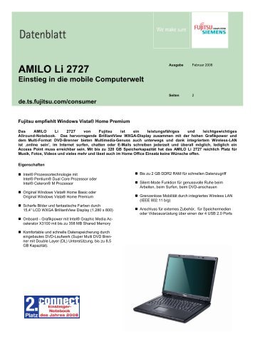 AMILO Li 2727 - Fujitsu