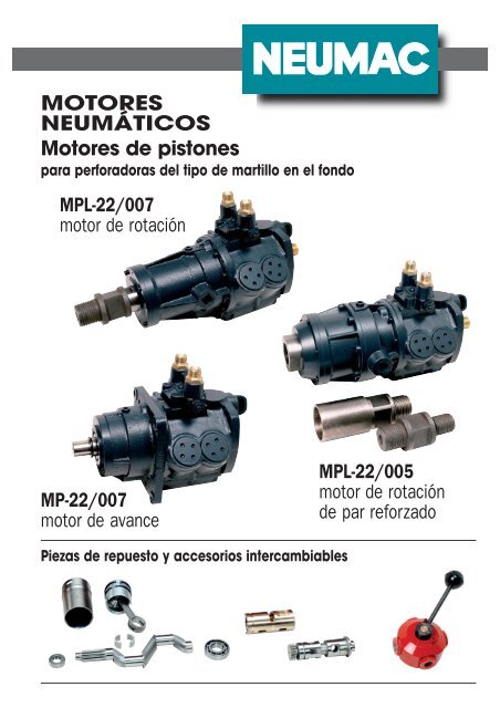 Folleto motores de pistones MP - neumac