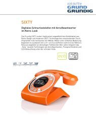 Datenblatt - grundig-dect.com