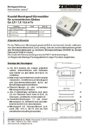 Montageanleitung