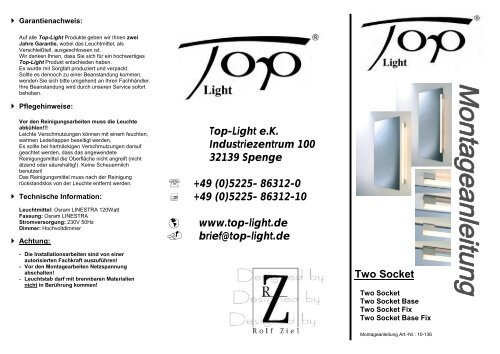 Montageanleitung (PDF) - Top-Light