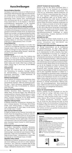 Denkzettel #2 als PDF - Verband Bildender Künstler Thüringens e.V.