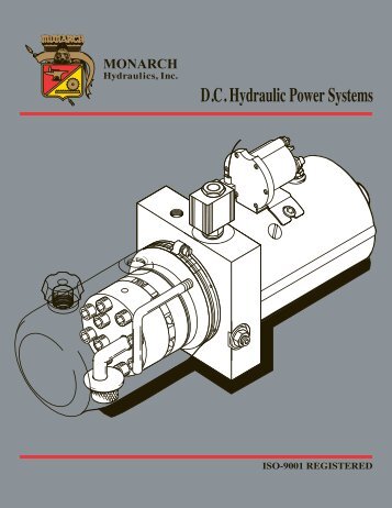Hydraulic Systems DC Power Units - Monarch Hydraulics