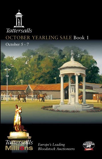 Tattersalls October Yearling Sale Book 1