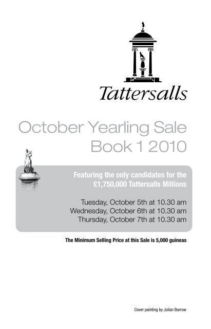 Tattersalls October Yearling Sale Book 1