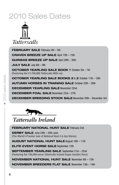 Tattersalls October Yearling Sale Book 1