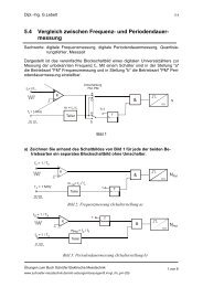 5.4 Vergleich zwischen Frequenz- und Periodendauer ... - Schrüfers