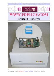 FPGA based DEC RL02/RL01 DISK-DRIVE SIMULATOR ... - FAFNER
