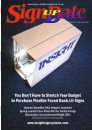 Issue 138:Sept/Oct 2012 - Sign Update