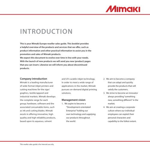 Mimaki Guide 2011.pdf - HOME