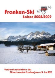 Franken Ski 2008 - Skiverband Frankenjura