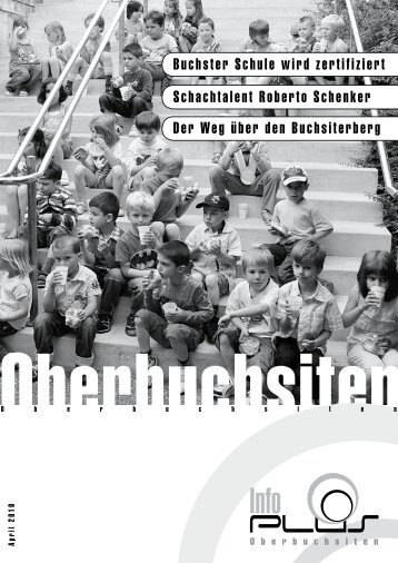 10_InfoPlus_April - Gemeinde Oberbuchsiten