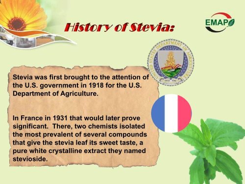 Stevia-EMAP