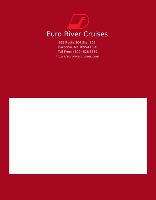 PETER DEILMANN CRUISES - Euro River Cruises