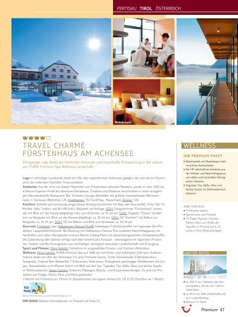 TUI - Premium: Naheliegend - Winter 2011/2012 - Letenky.sk