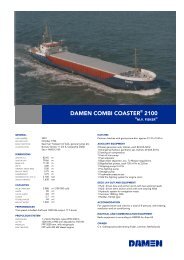 DAMEN COMBI COASTER® 2100 - damen shipyards bergum