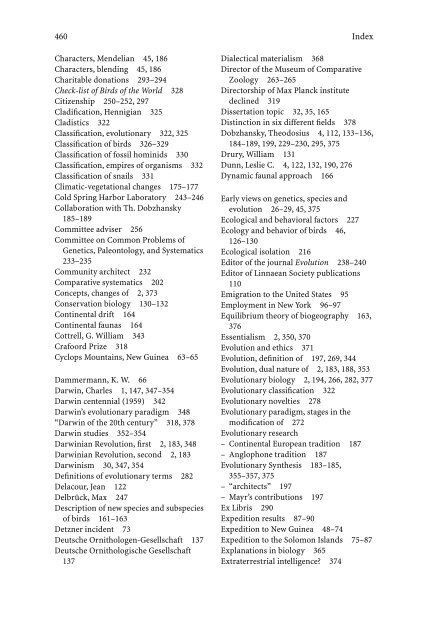 Ornithology, Evolution, and Philosophy 123