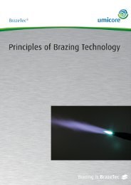 Principles of brazing technology - technicalmaterials.umicore.com