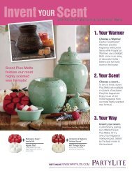 Invent YOUR Scent - PartyLite