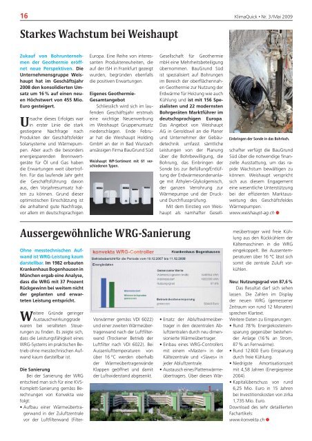 Energieeffizienzklassen für Monoblocs - Proklima