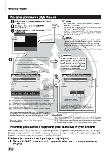 Tyros Owner's Manual - Yamaha