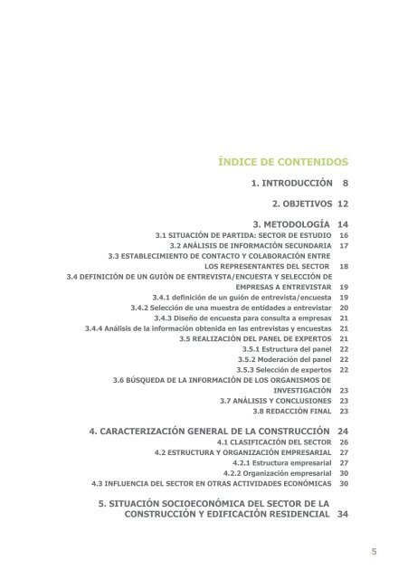 Necesidades de ecoinnovación y ecoconstrucción en la edificación