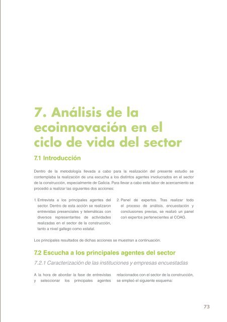 Necesidades de ecoinnovación y ecoconstrucción en la edificación