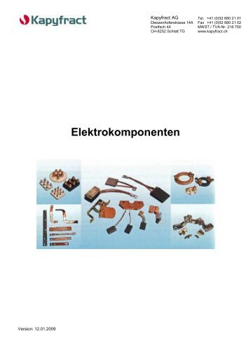 Elektrokomponenten - Kapyfract