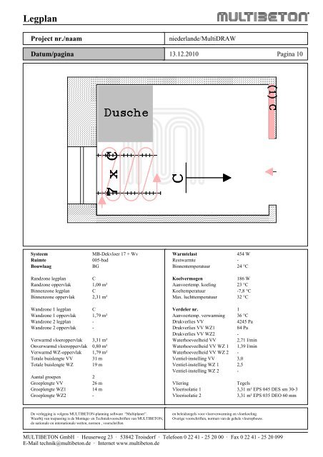 Legplan - Multibeton