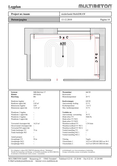 Legplan - Multibeton