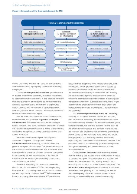 The Travel & Tourism Competitiveness Report 2013