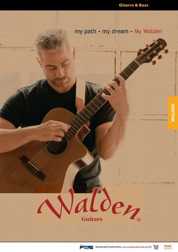 Walden Preisliste - music on stage