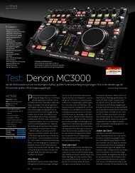 Test: Denon MC3000 - Musik Produktiv