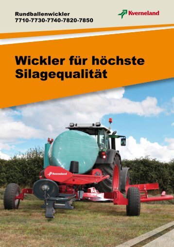 Wickler für höchste Silagequalität