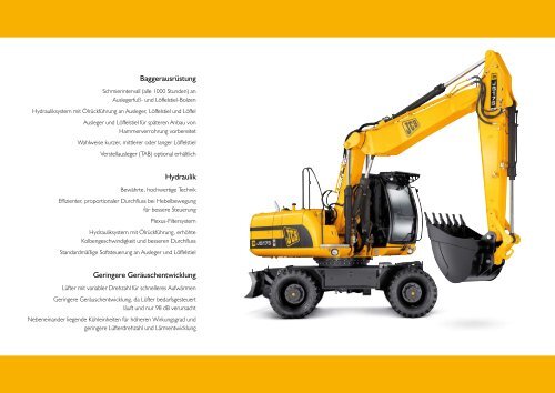 DIE JCB MOBILBAGGER JS AUTO