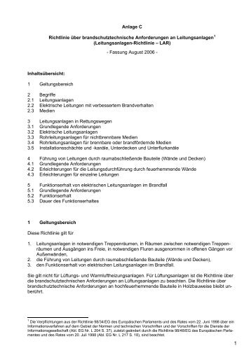 LAR M-V 2006 - Regierungsportal Mecklenburg-Vorpommern