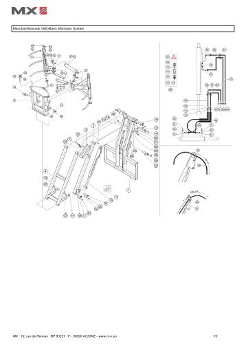 Manubal>Manubal V60>Basic Mechanic System MX · 19, rue de ...