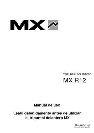 Instrucciones de enganche R12 - MX