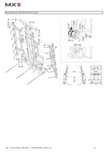 Manubal>Manubal V6000>Basic Mechanic System MX · 19, rue de ...