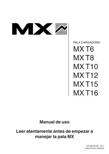 Manual de uso - MX