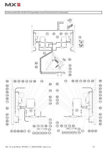 Hydraulische Grundbestandteile - MX