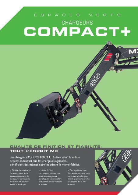 Chargeurs COMPACT 20C+, 25C+ et 30C+ - MX