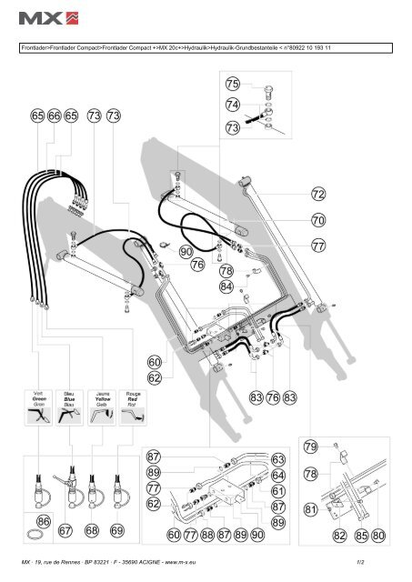 Hydraulische Grundbestandteile - MX