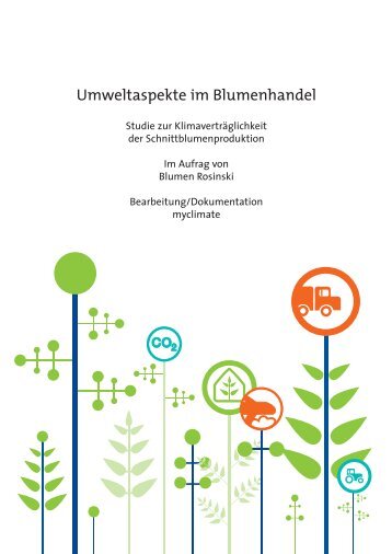 Umweltaspekte im Blumenhandel - MyClimate